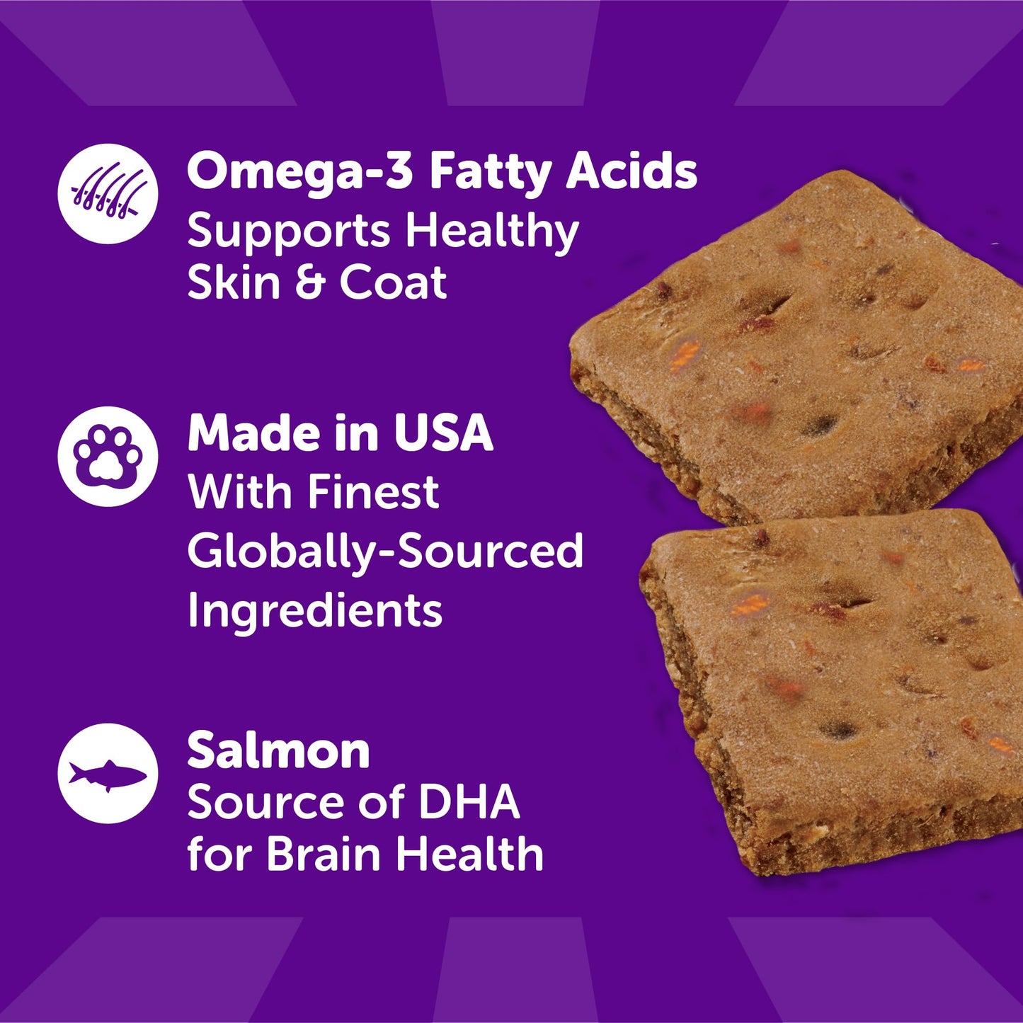 Wellness Rewarding Life Dog Treats, Training Treat, Grain Free, Soft Lamb & Salmon (6 Ounce Bag)