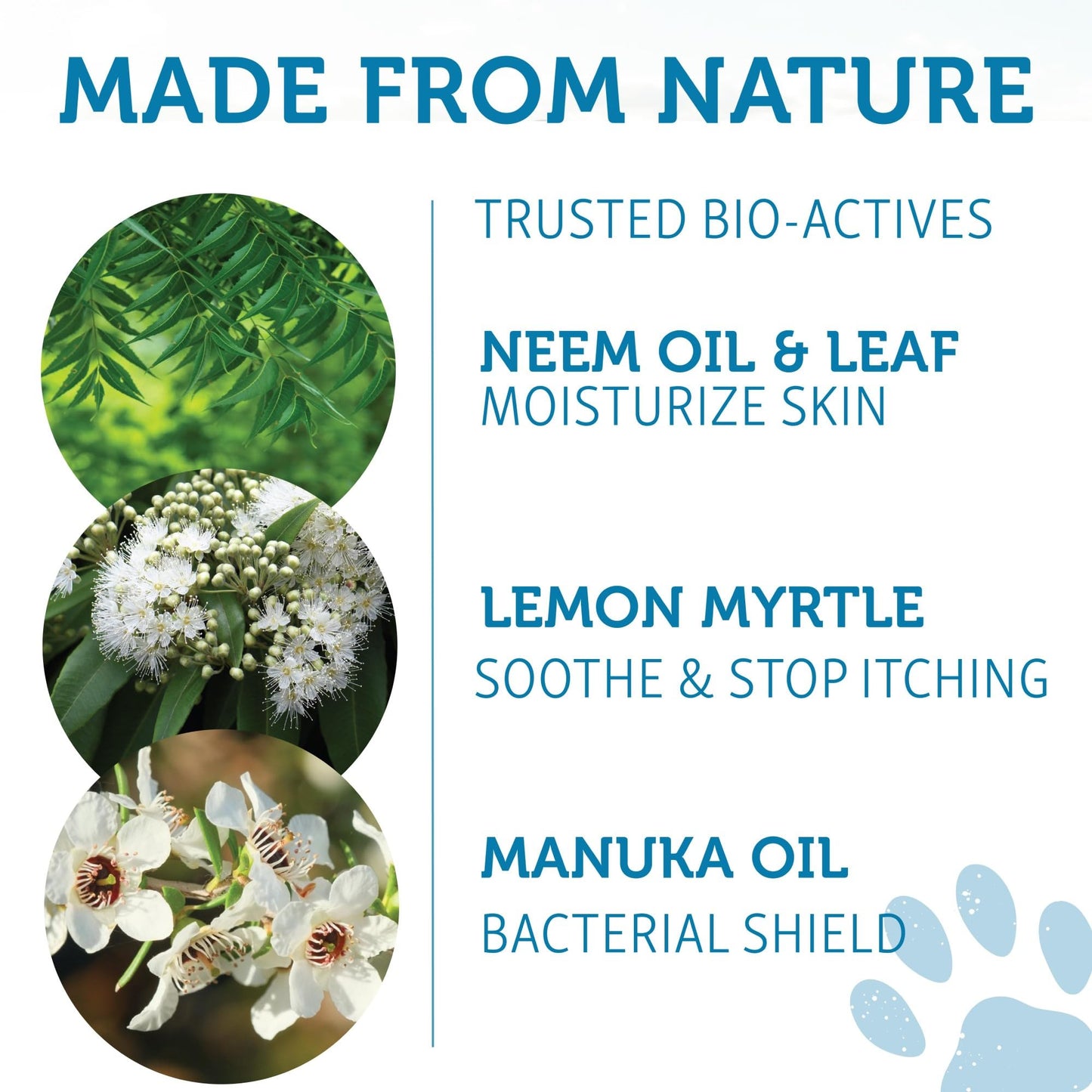 The Natural Dog Shampoo Bar Soap for Itchy Skin Relief - 3.5oz 100g - Dog Soap for Sensitive Skin with Manuka and Neem Oil to Ease Allergies and Itching