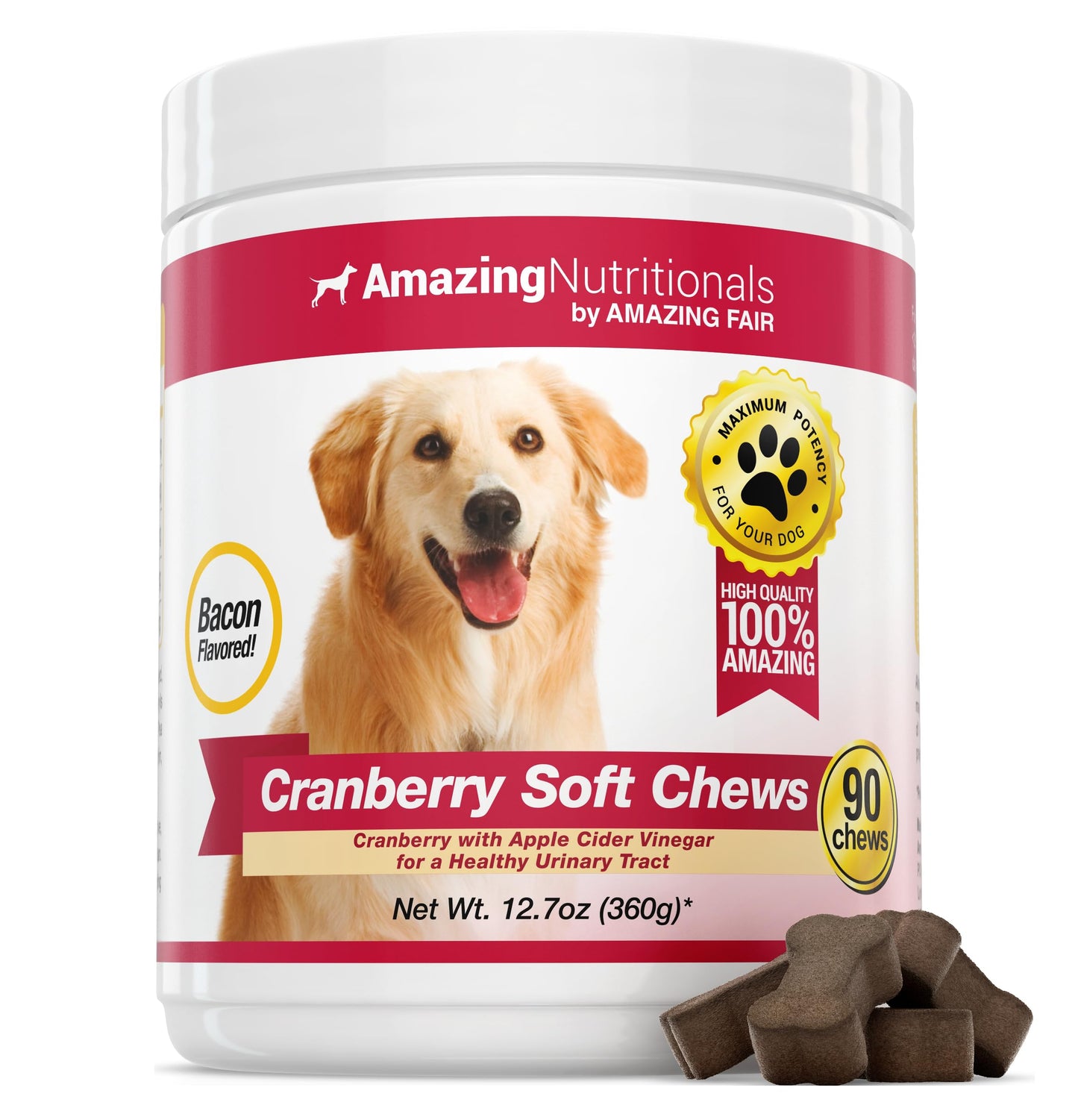 Joint Support Dog UTI Treatment Bundle - Turmeric, Cranberry Eliminates Joint Pain Inflammation and UTI Prevention