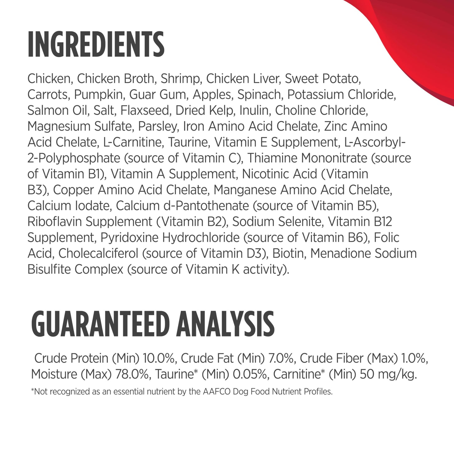 Nulo Grain-Free Small Breed Wet Canned Puppy & Dog Food, Chicken and Shrimp 2.8 Ounce, 12 Cans