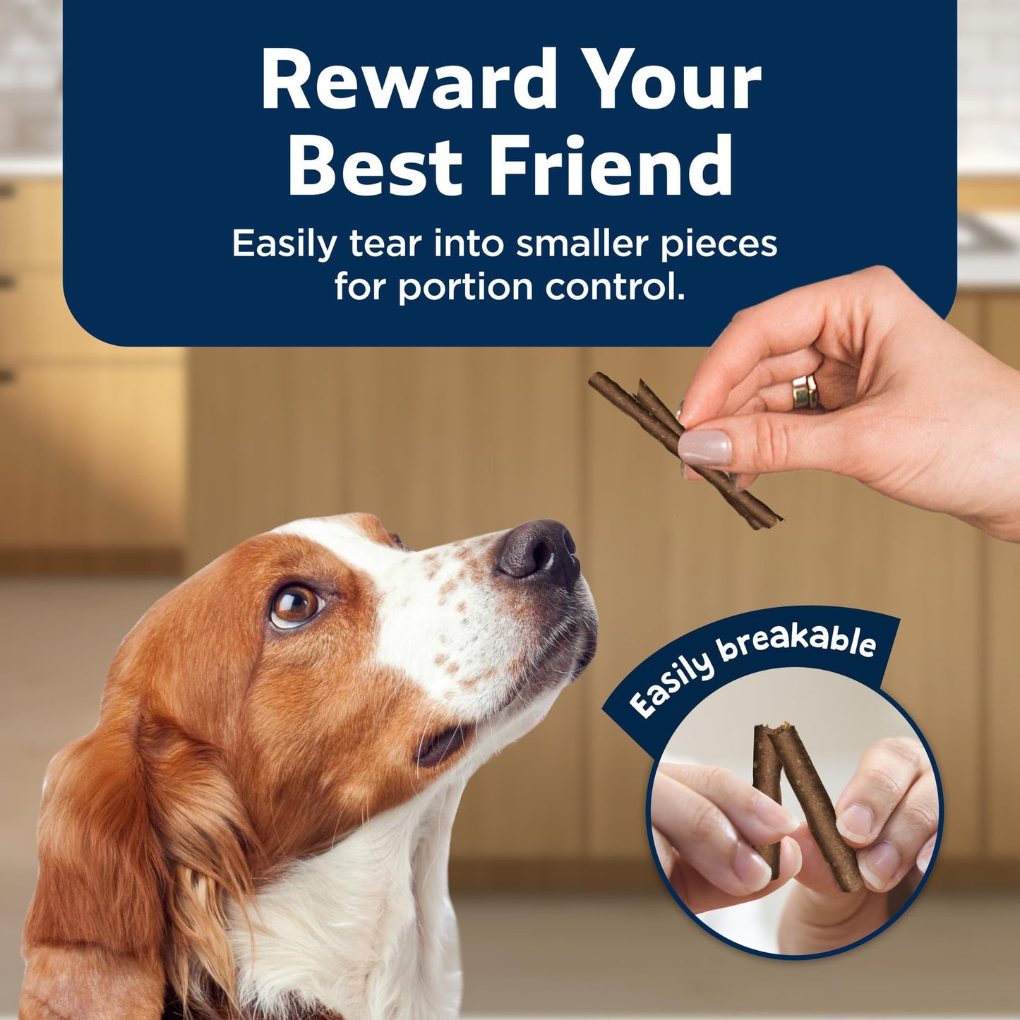 Country Kitchen Chicken Jerky Tender Dog Treats, Made with Real Chicken, High Protein, Low Fat, No Artificial Colors, 32 oz