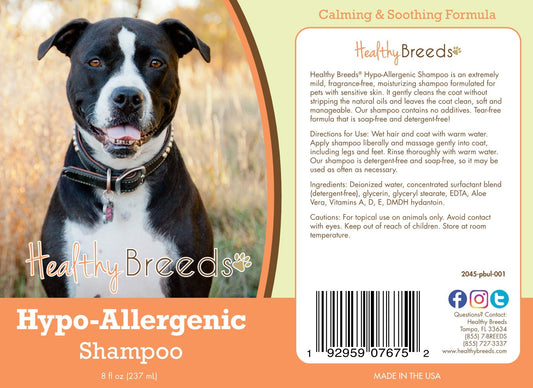 Healthy Breeds Pit Bull Hypo-Allergenic Shampoo 8 oz