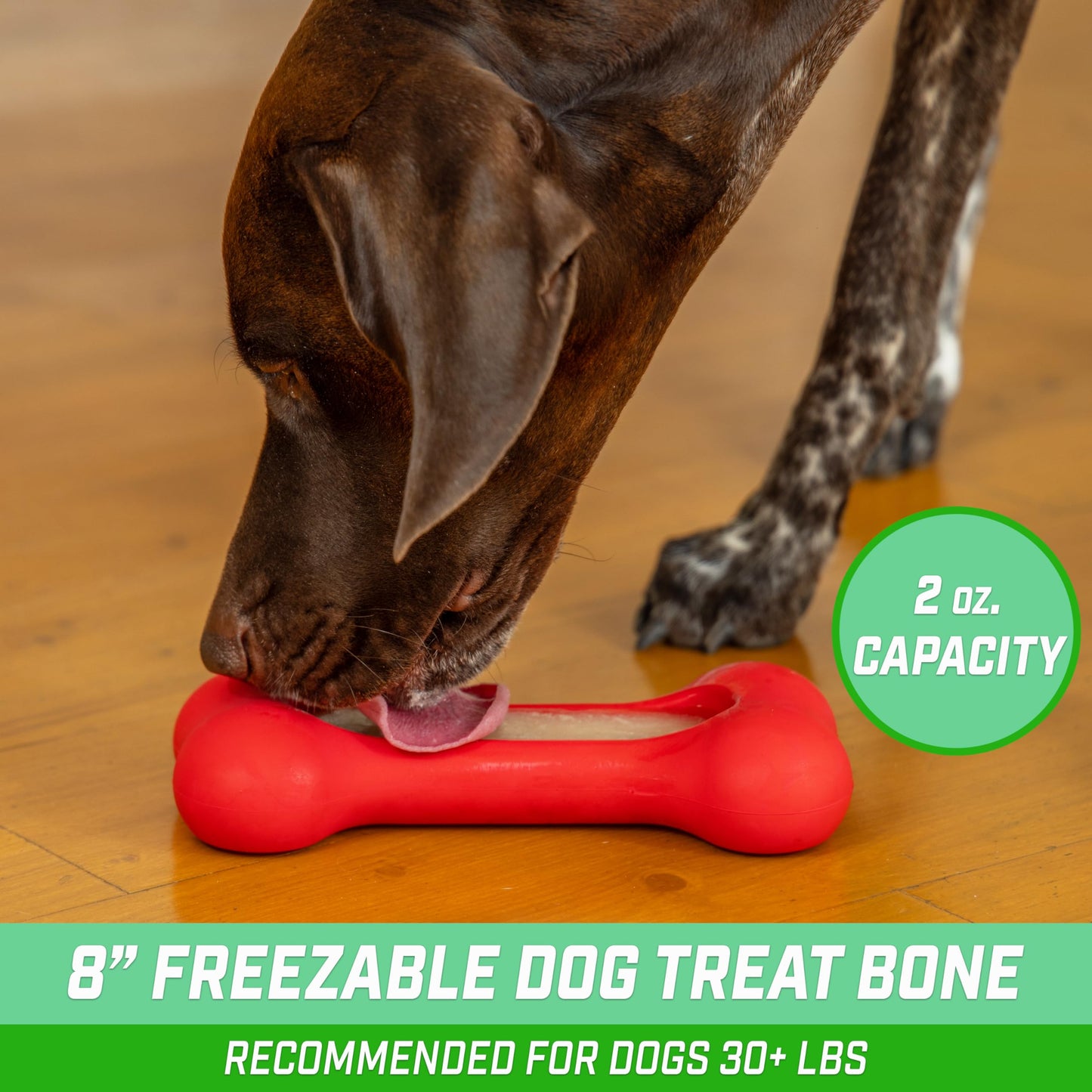 GoSports Pets PupsCream Freezable Dog Treat Station - Helps Keep Dogs Busy - Small or Large