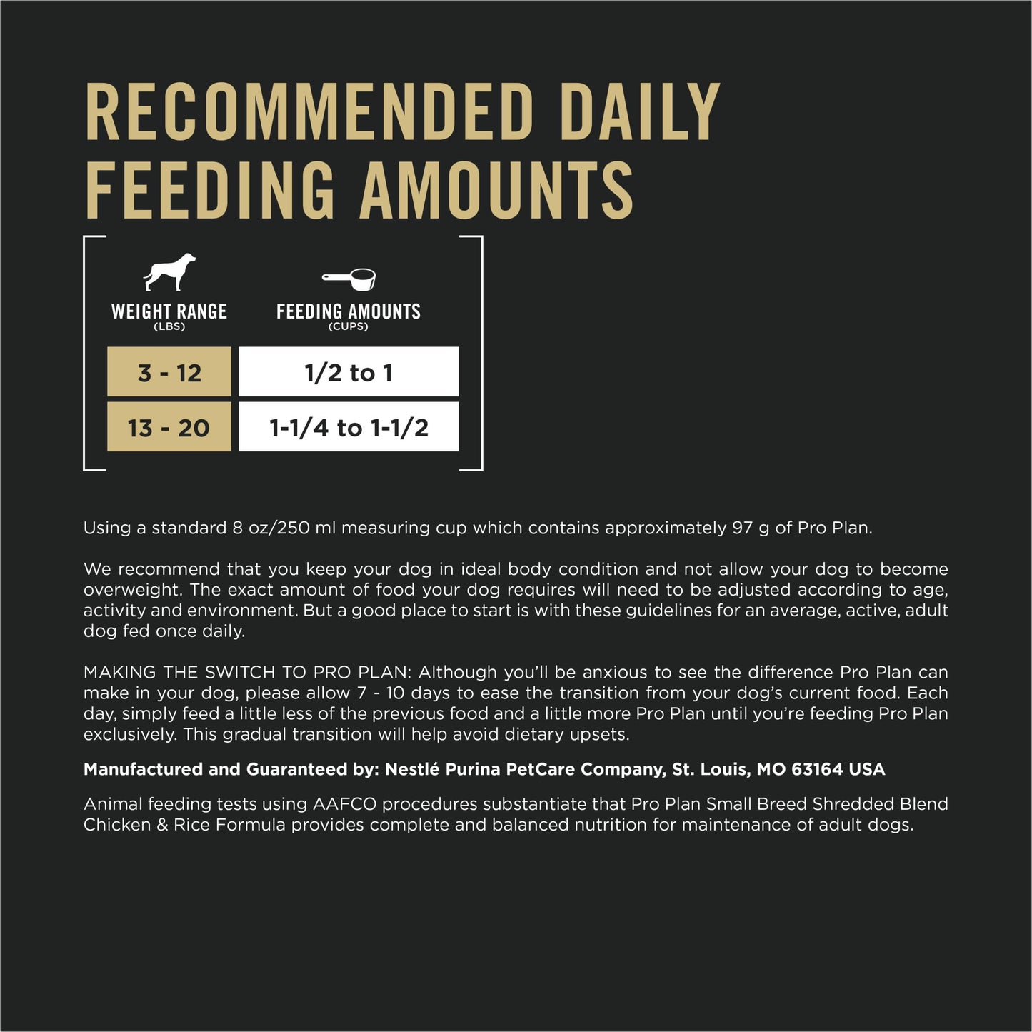 Purina Pro Plan Small Breed Dog Food With Probiotics for Dogs, Shredded Blend Chicken & Rice Formula - 6 lb. Bag