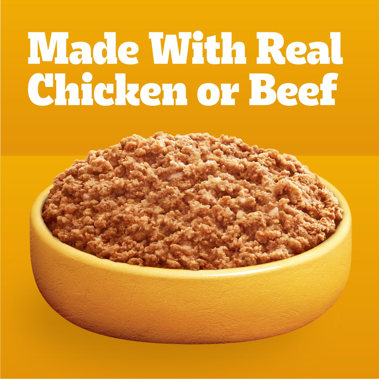 Pedigree Chopped Ground Dinner Adult Soft Wet Dog Food 30-Count Variety Pack, 3.5 oz Pouches