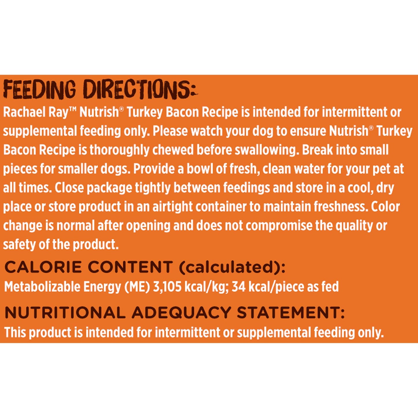 Rachael Ray Nutrish Turkey Bites Turkey Recipe With Hickory Smoke Bacon Flavor Dog Treats, 12 oz. Pouch