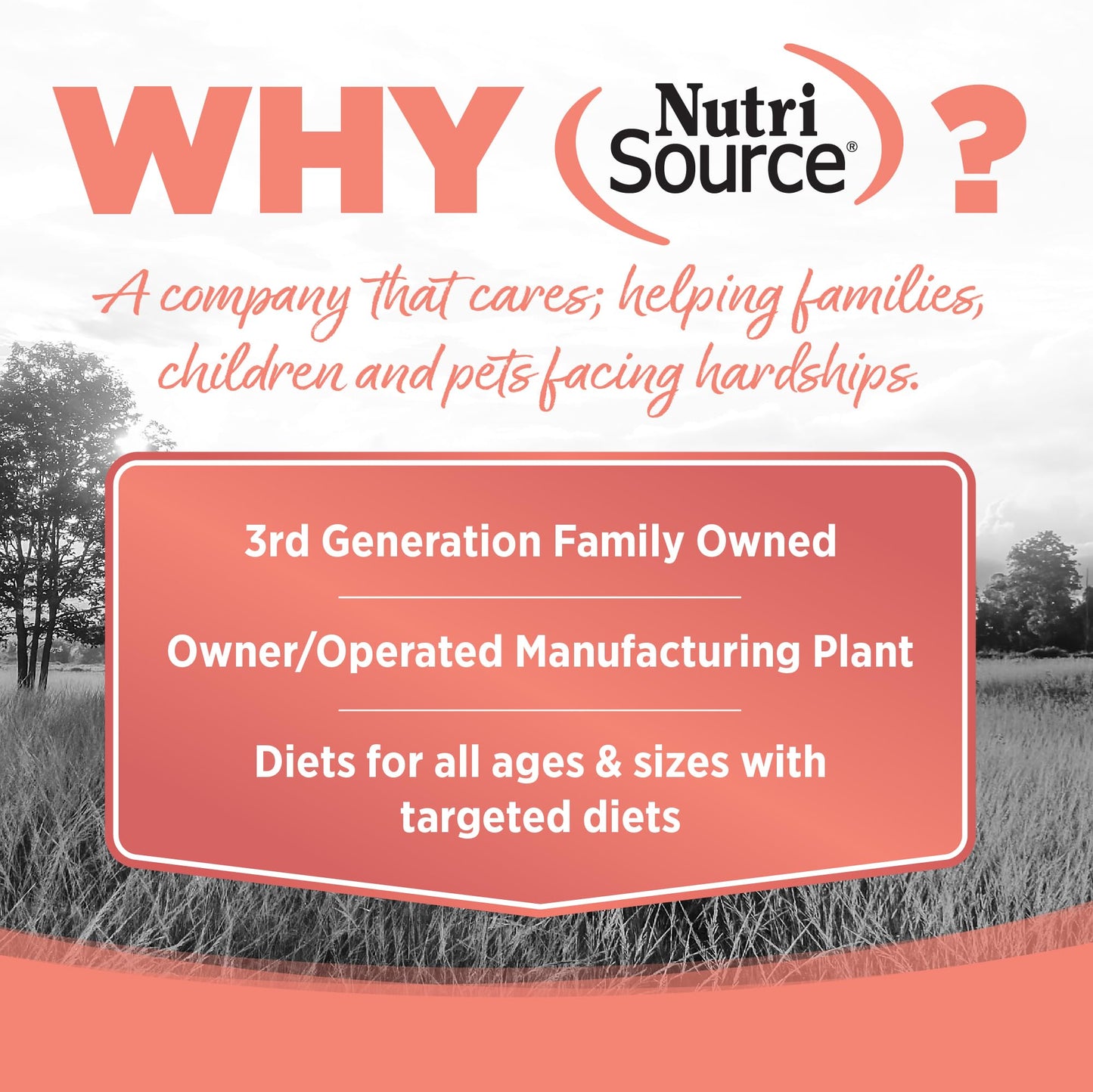 NutriSource Seafood Select Grain-Free Dog Food, Made with Salmon and Menhaden Fish Meal, 5LB, Dry Dog Food