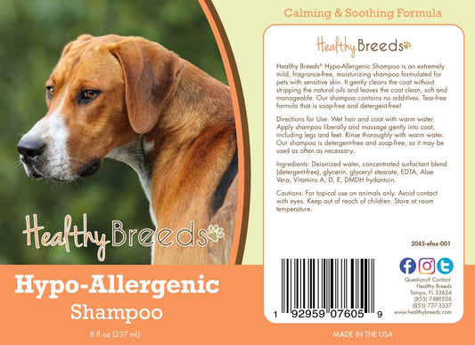 Healthy Breeds English Foxhound Hypo-Allergenic Shampoo 8 oz