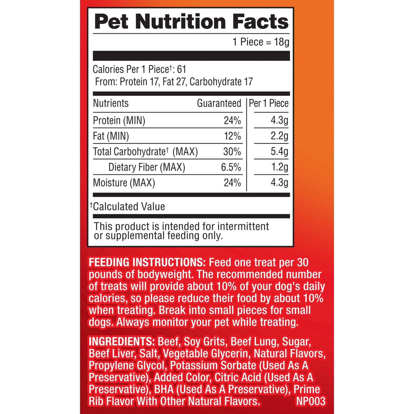 Lil' Bitz Flame Roasted Chicken Training Treats for All Dog Breeds - Low Calories, Grain Free, Natural Ingredients, NASC Compliance - Perfect Reward for Dogs of Every Size (3 Pack)
