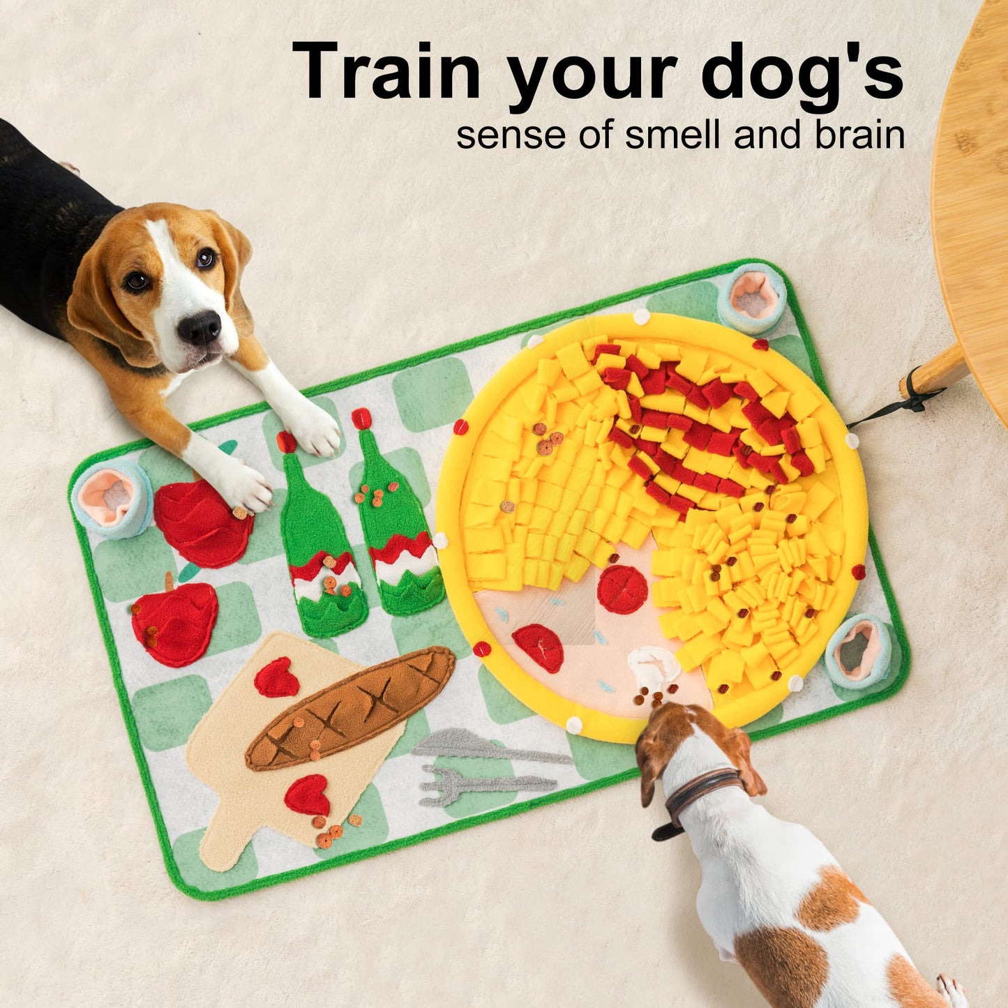 Snuffle Mat for Dogs - Encourages Natural Foraging Skills, Medium