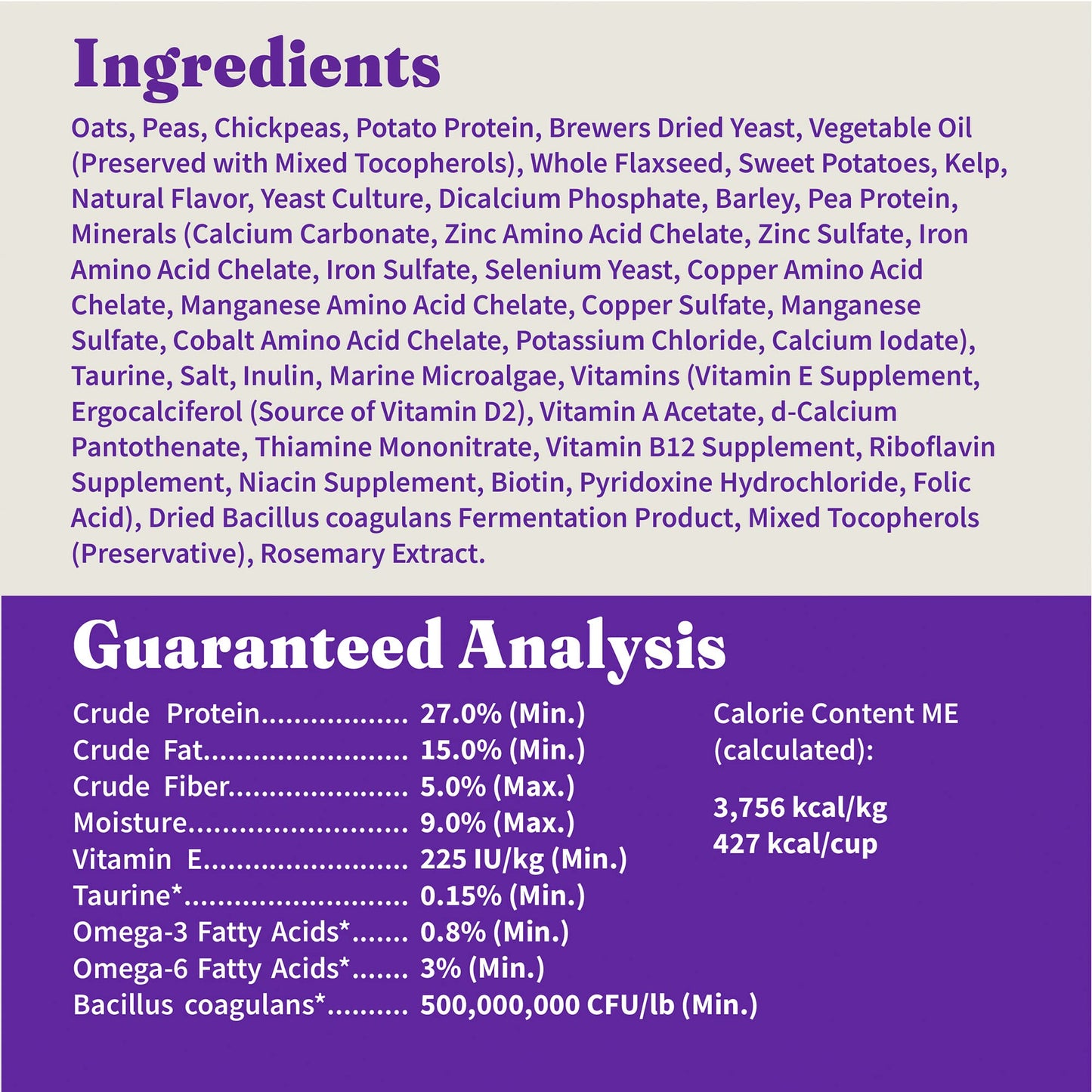 Halo Holistic Vegan Dog Food, Plant-Based Recipe with Kelp, Dry Dog Food, Complete Digestive Health, Kibble for Adult Dogs, 21 lb Bag