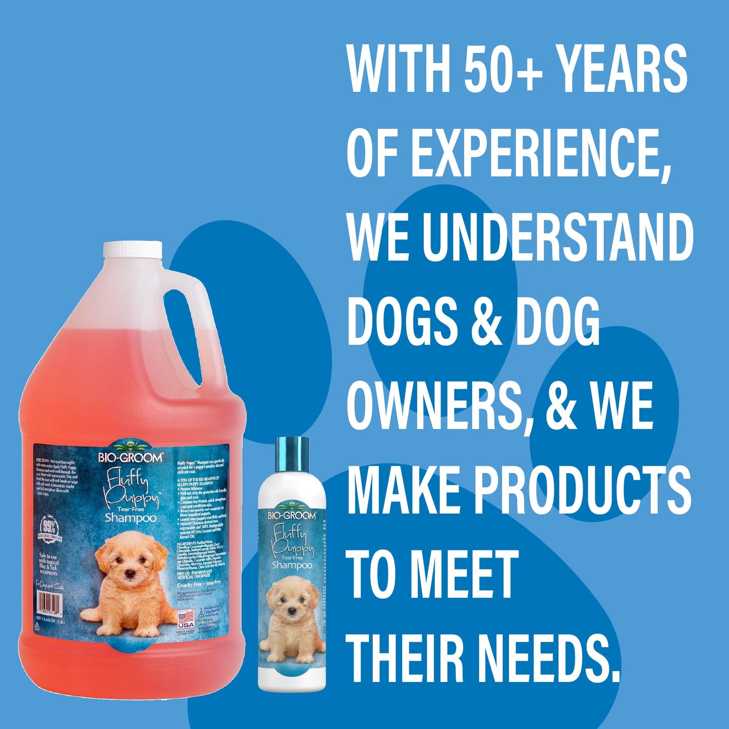 iGroom Tearless Facial Dog Shampoo, Luxury Pet Beauty Care, Ultra Mild to Eyes, Restore Skins Natural Moisture, Made in USA, 16 oz