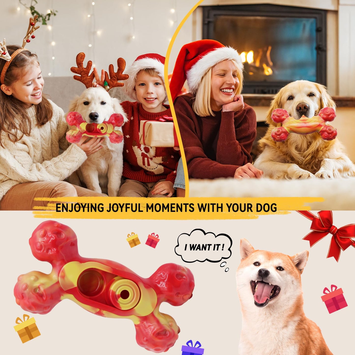 Outward Hound Double-Tuff Stuffable Dog Toy, Medium 4-Inch Green - Treat Dispensing Chew Ball for Small to Medium Dogs, Interactive Puzzle for Enrichment & Slow Feeding