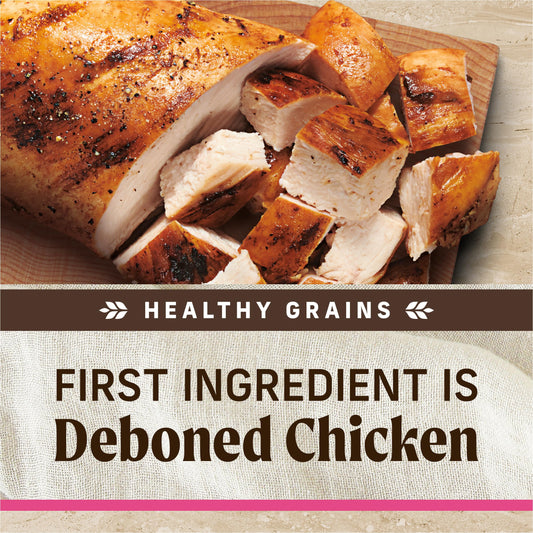 Merrick Healthy Grains Premium Dry Dog Food for Small Dogs, Wholesome and Natural Kibble, Small Breed Recipe - 12.0 lb. Bag