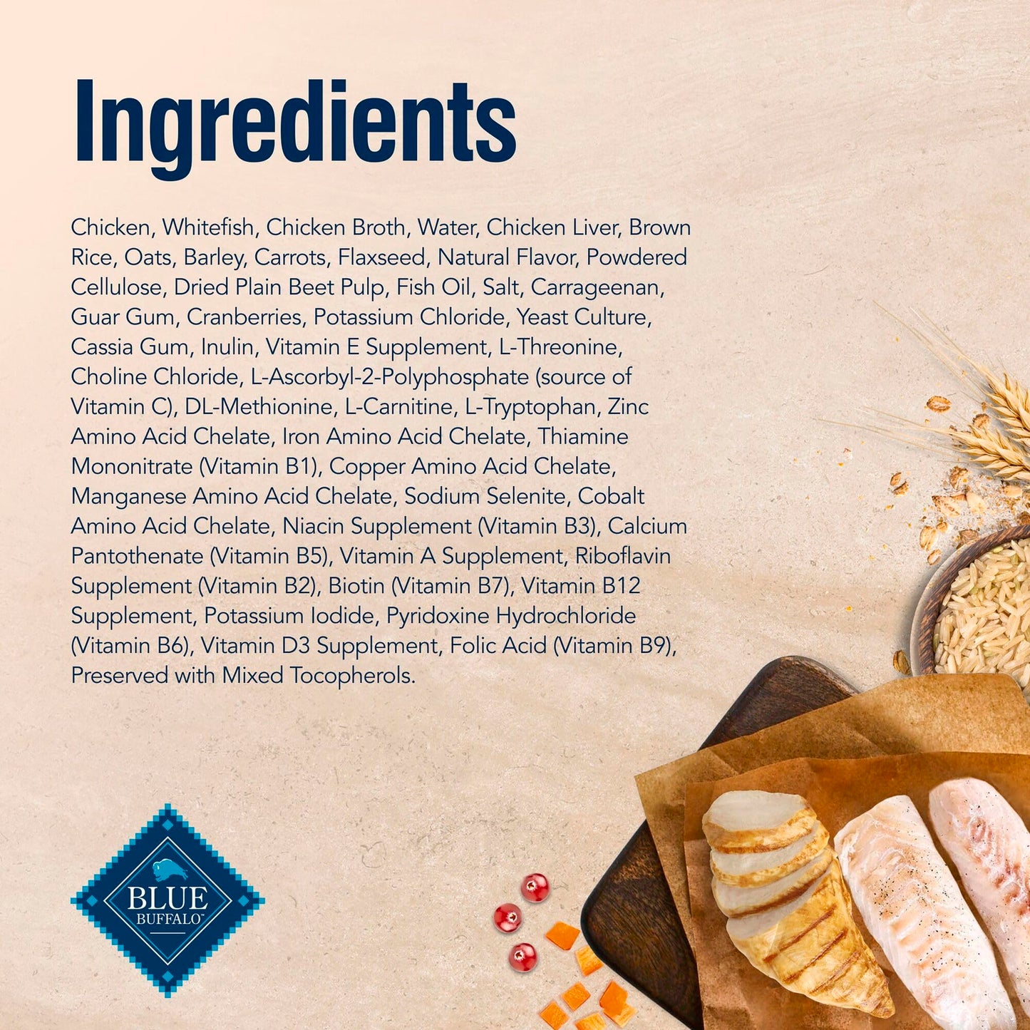 Blue Buffalo True Solutions Total Support Wet Dog Food for Adult Dogs, Made with Natural Ingredients, Chicken, 12.5-oz. Cans (12 Count)