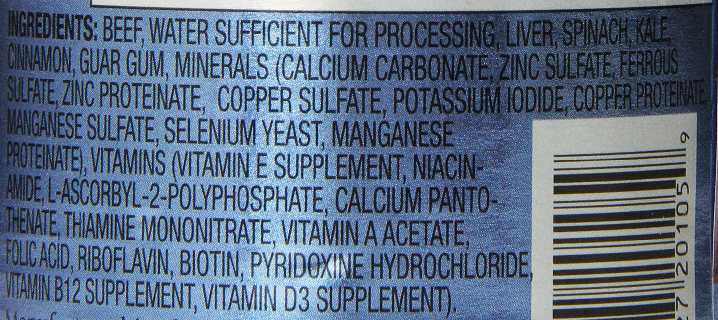 Evanger's Super Beef Dinner for Dogs – 12 Count, 13 oz Each – Grain Free Wet Dog Food with Spinach & Kale – All Life Stages – Limited Ingredient Diet