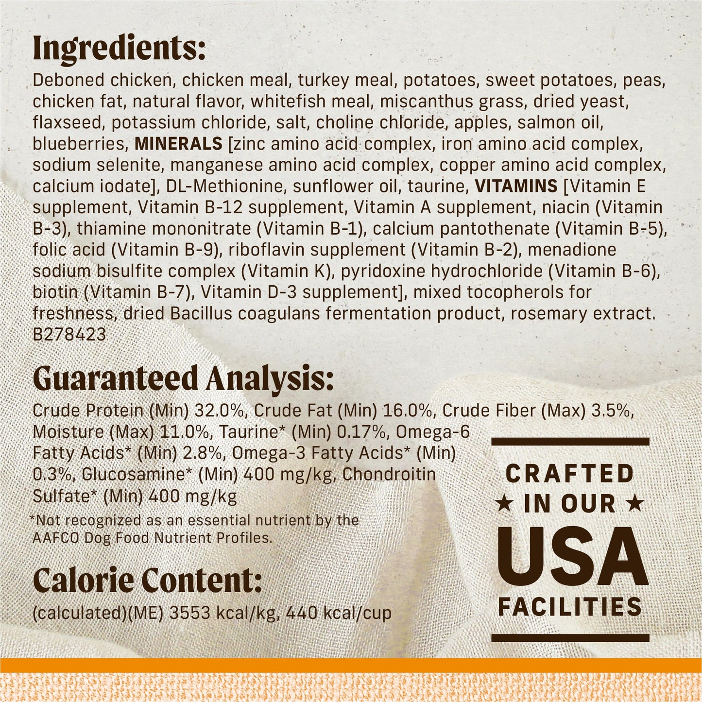 Merrick Lil’ Plates Premium Grain Free Dry Dog Food For Small Dogs, Real Chicken And Sweet Potato Kibble - 4.0 lb. Bag