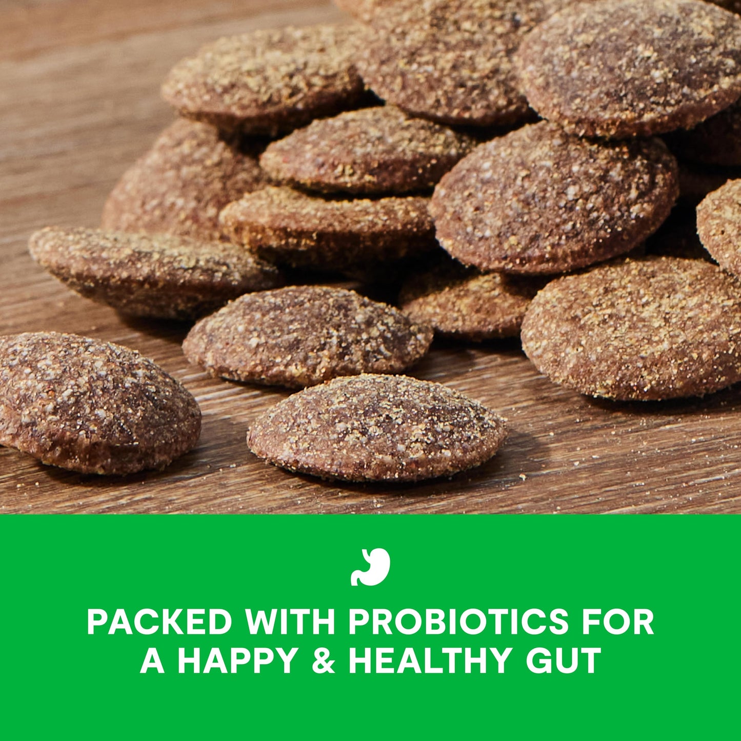 Open Farm Better Biscuits, Oven Baked Dog Treats with Probiotics, Turkey & Oatmeal Recipe, 8oz Pouch