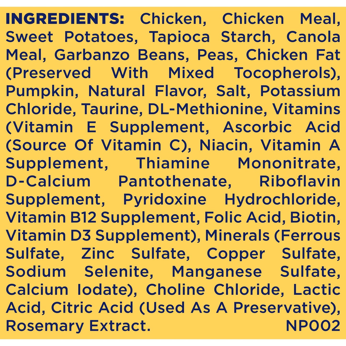 Nature's Recipe Grain Free Small Breed Dry Dog Food, Chicken, Sweet Potato & Pumpkin Recipe, 4 lb. Bag