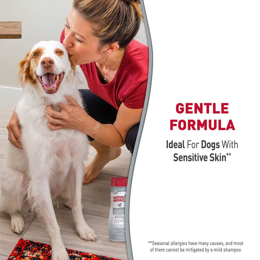Nature’s Miracle Hypoallergenic Shampoo & Conditioner for Dogs, 16 Oz, Unscented