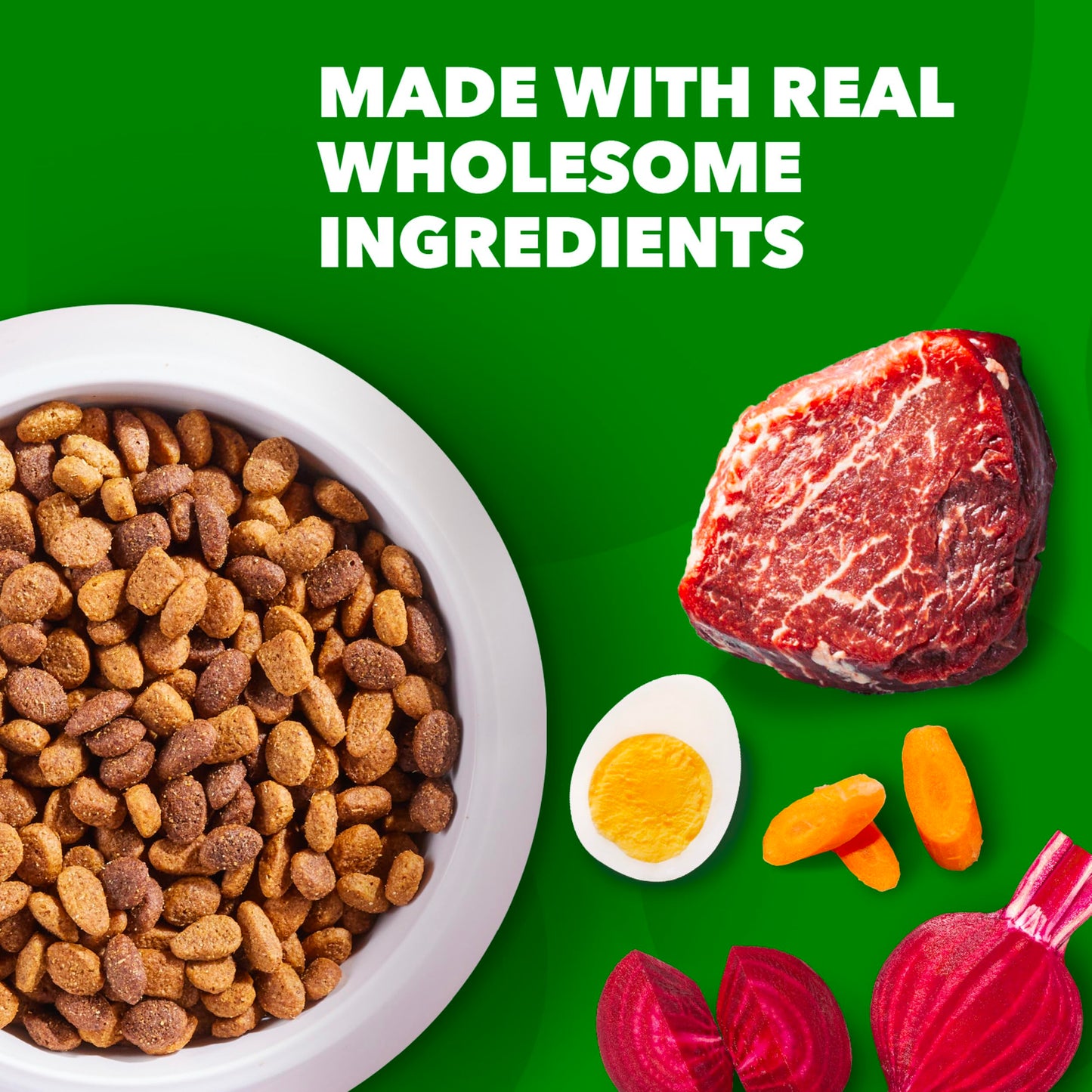 IAMS Proactive Health Adult Dry Dog Food Beef and Rice Recipe, 30 lb. Bag