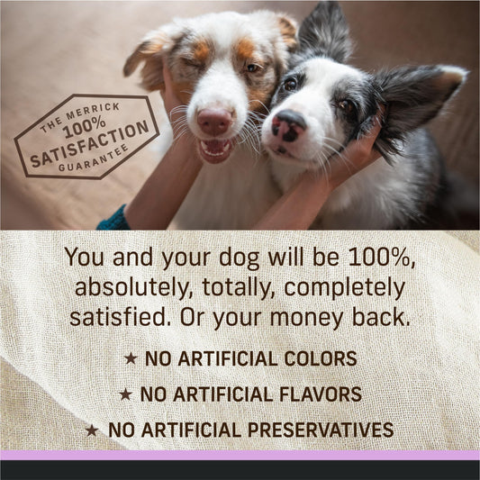 Merrick Limited Ingredient Diet Premium with Healthy Grains Natural Canned Wet Dog Food Turkey and Brown Rice - (Pack of 12) 12.7 oz. Cans