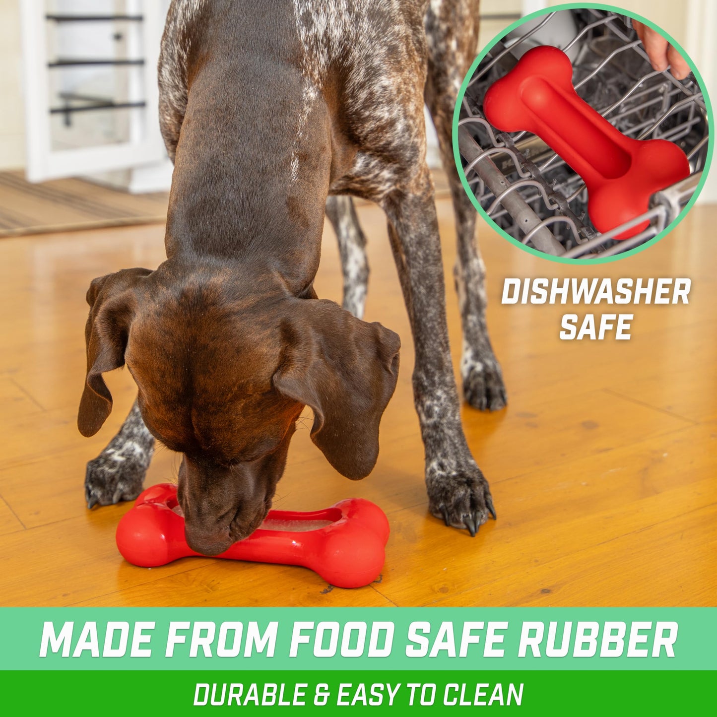 GoSports Pets PupsCream Freezable Dog Treat Station - Helps Keep Dogs Busy - Small or Large