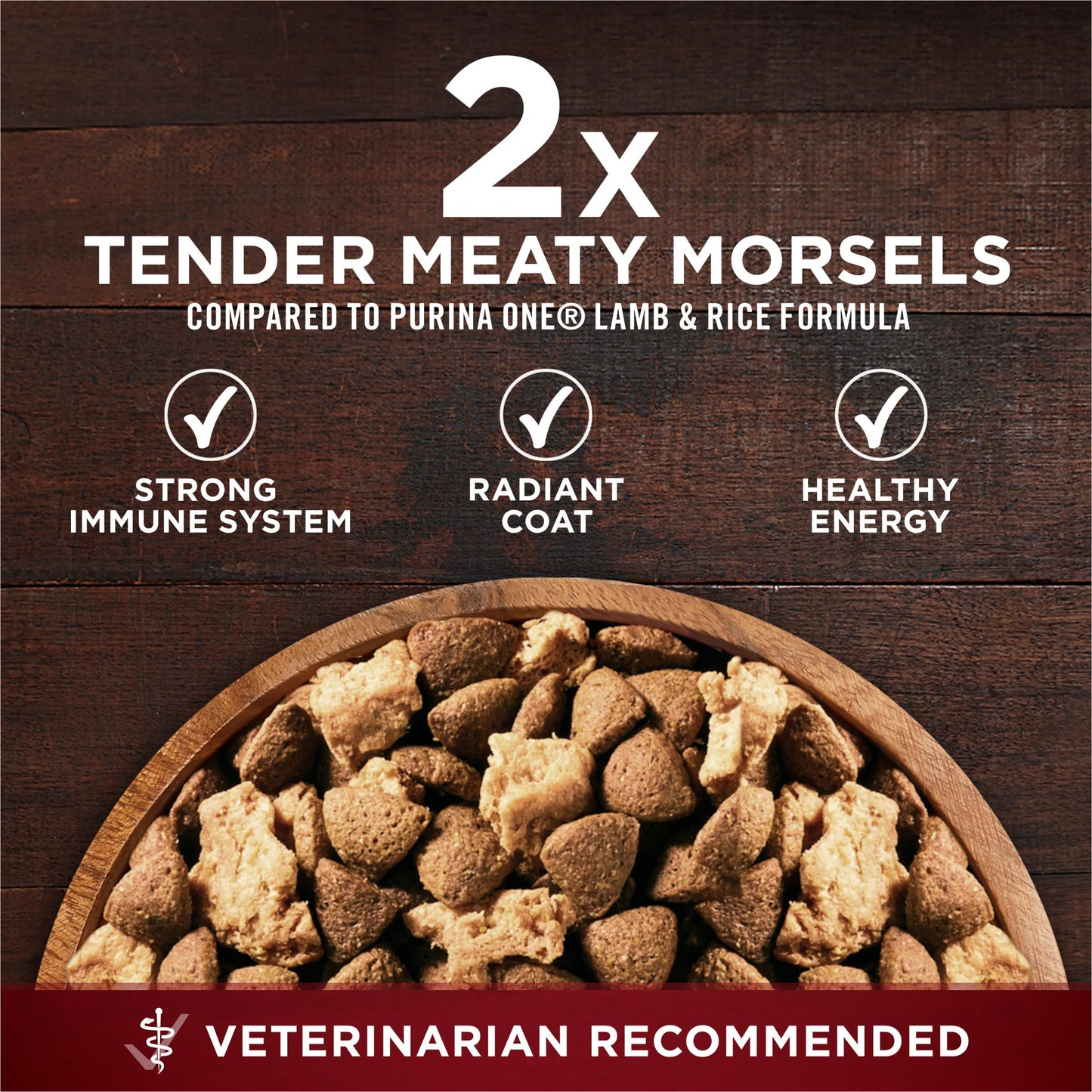 Purina ONE Grain Free Natural High Protein Dry Dog Food Formula True Instinct with Real Beef with Added Vitamins, Minerals and Nutrients - 25 lb. Bag