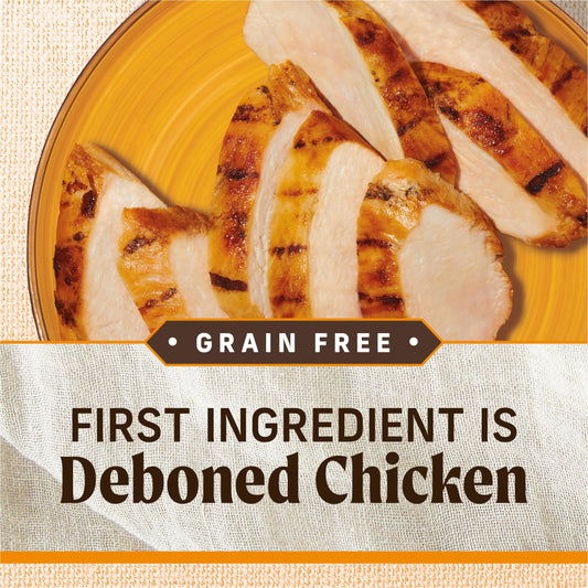 Merrick Lil’ Plates Premium Grain Free Dry Dog Food For Small Dogs, Real Chicken And Sweet Potato Kibble - 4.0 lb. Bag