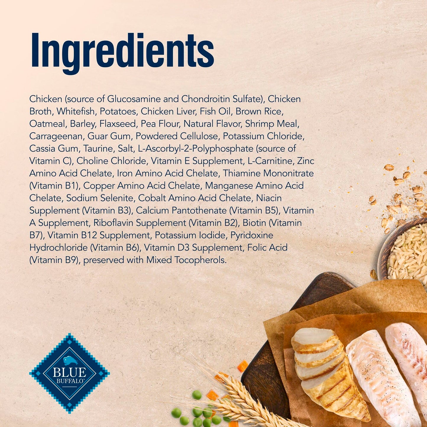 Blue Buffalo True Solutions Mobility Care Wet Dog Food for Adult Dogs, Made with Natural Ingredients, Chicken, 12.5-oz. cans (12 Count)