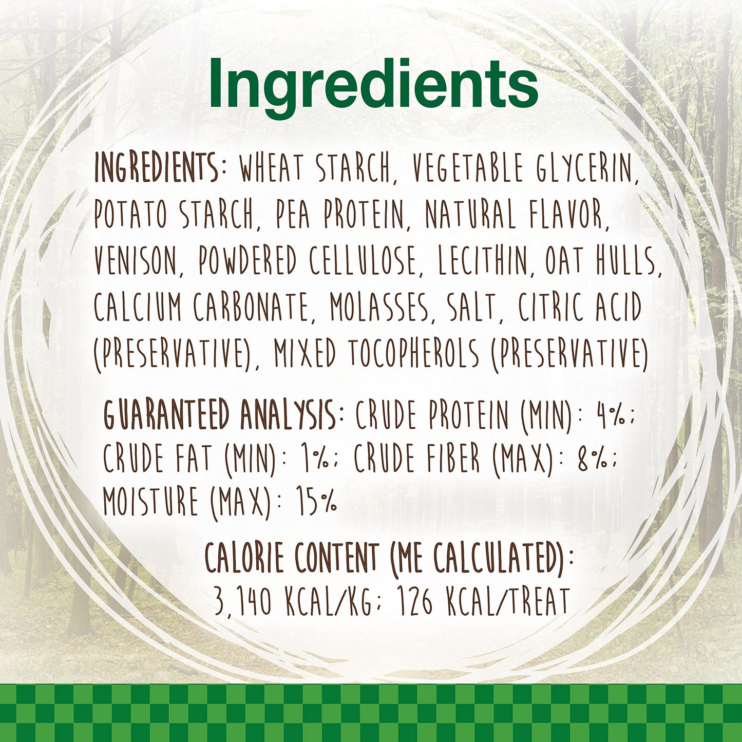 Nylabone Healthy Edibles WILD Natural Dog Chew Treats for Large Dogs, Long Lasting Dog Healthy Chew Antler Bone Made in USA, Venison Flavor, For Dogs Up to 50 lbs. (10 Count)