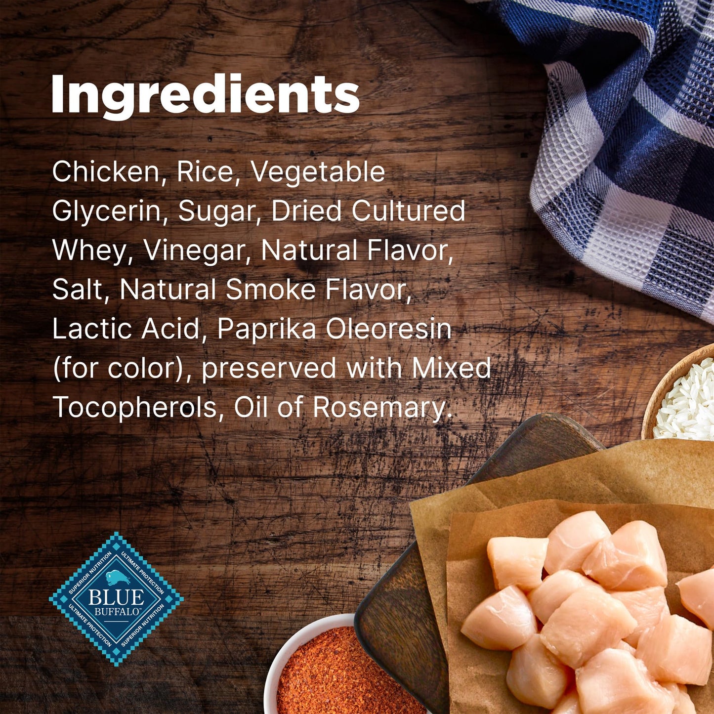 Blue Buffalo Nudges Jerky Cuts Natural Dog Treats Chicken Bag