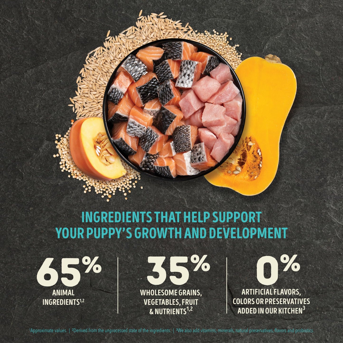 ACANA Wholesome Grains Dry Dog Food Puppy Sea & Farm Recipe 4lb Bag