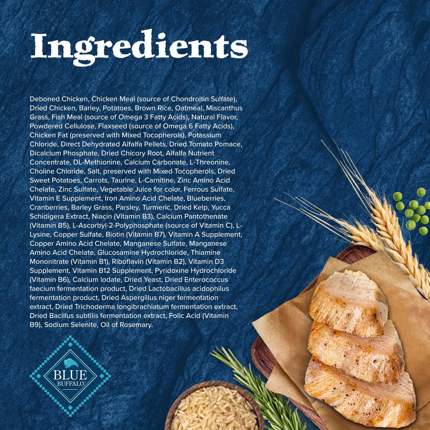 Blue Buffalo Wilderness Adult Weight Control Dry Dog Food With Real Chicken Plus Wholesome Grains, High-Protein Recipe, Made in the USA with Natural Ingredients, Chicken 24-lb. Bag