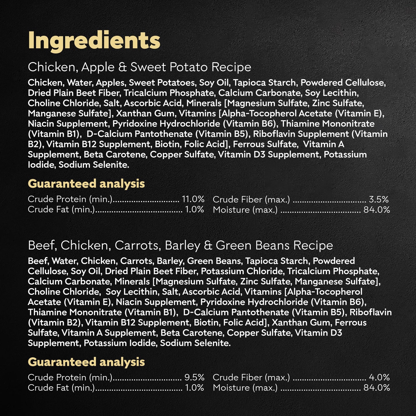 Cesar Wholesome Bowls Adult Wet Dog Food, Beef, Chicken, Carrots, Barley & Green Beans Recipe and Chicken, Apple & Sweet Potato Recipe Variety Pack, 3 oz. (6 Count, Pack of 1)