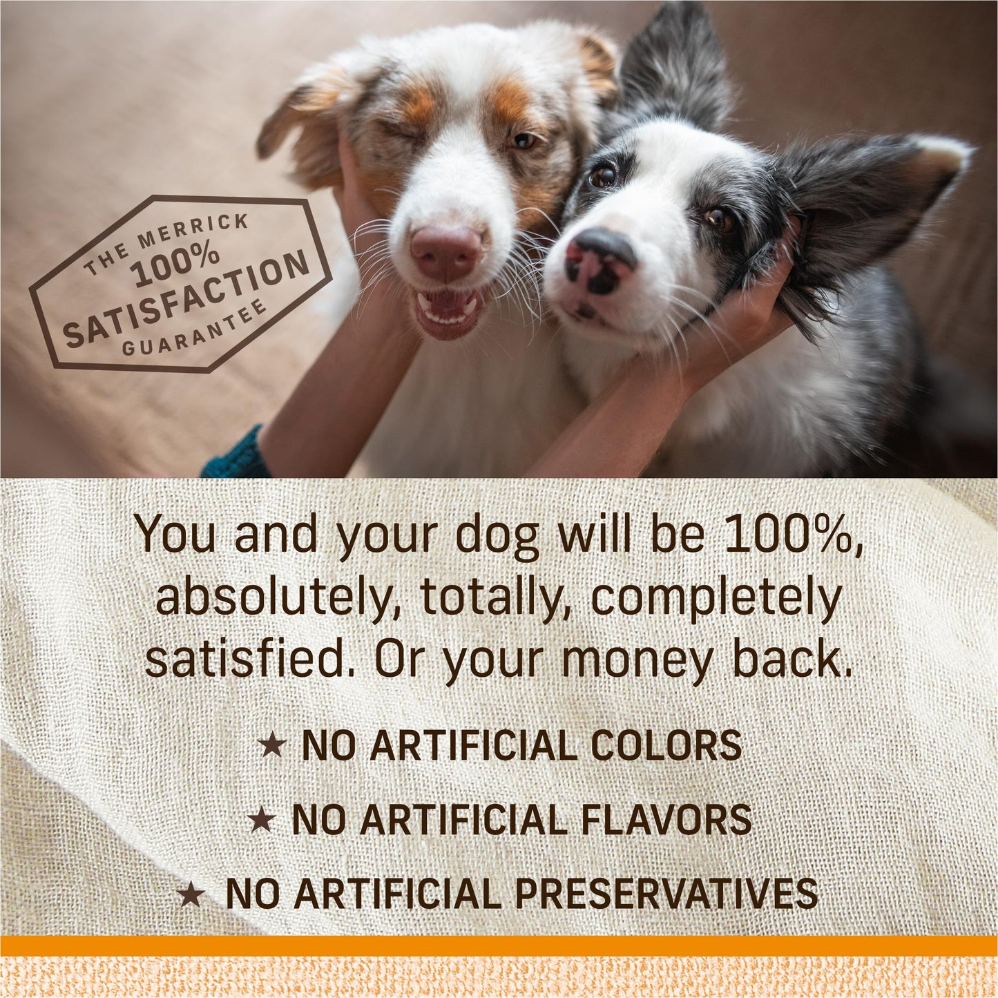 Merrick Healthy Grains Premium Adult Dry Dog Food, Wholesome and Natural Kibble, Healthy Weight Recipe - 4.0 lb. Bag