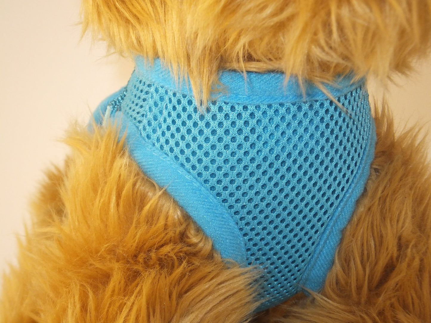 Snazzi Pet Soft No Pull Step-in Dog Harness Small Dog XXS XS Vest for Teacup, Chihuahua, Yorkie, Pomeranian Dog Vest Harness for Puppy SkyBlue Mesh Comfy (2-4 lbs)