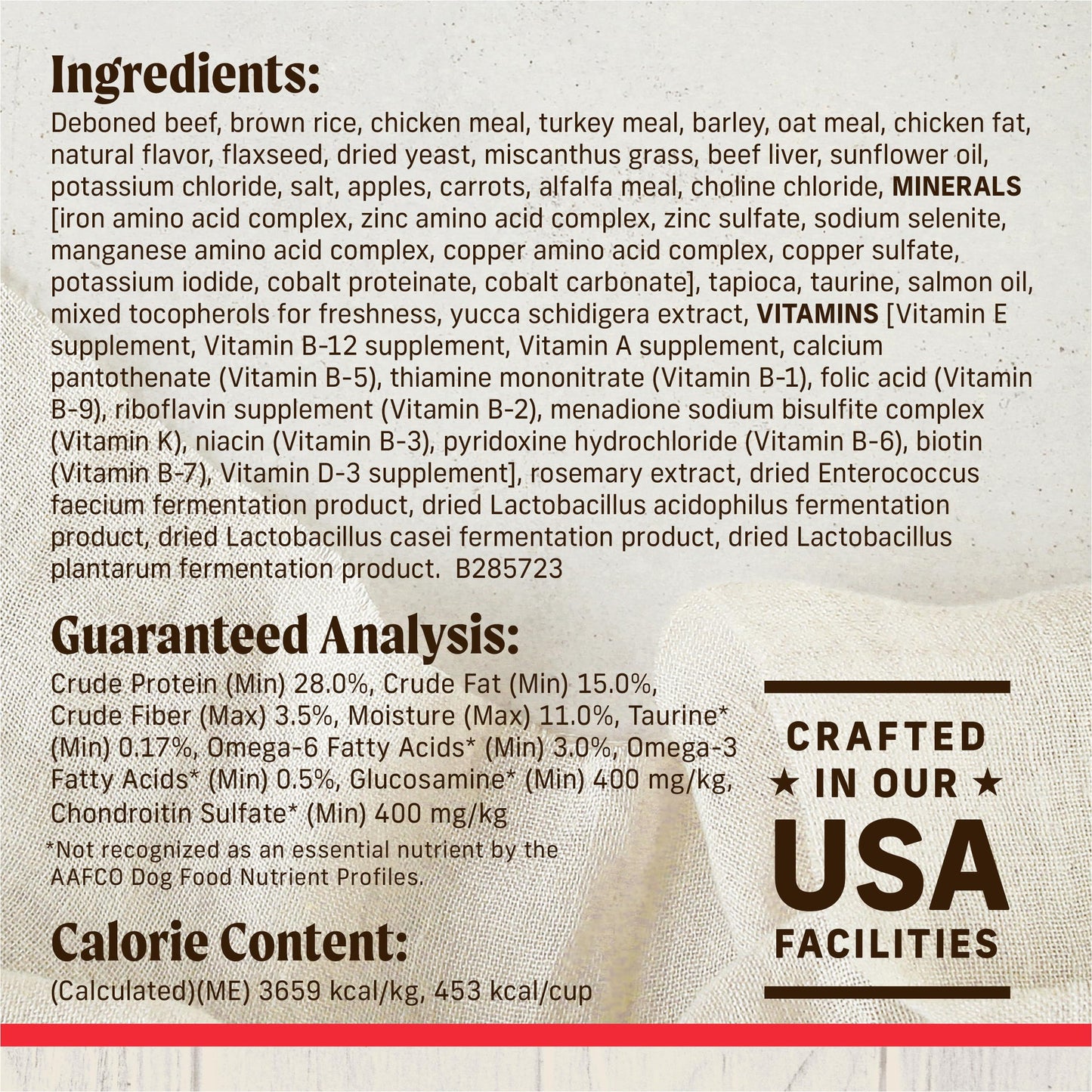 Merrick Healthy Grains Freeze Dried Raw Coated Kibble, Natural High Protein Dog Food, Beef and Brown Rice - 10.0 lb. Bag