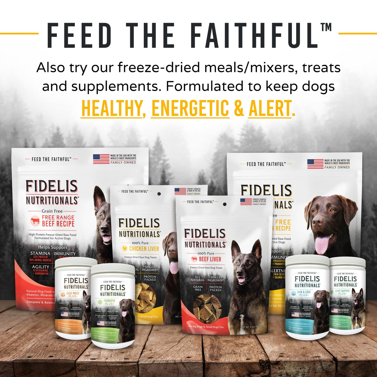 FIDELIS Rawhide Free Dog Chews Long Lasting, Treat Sticks, Dog Treats, Small & Large Dogs, Beef Collagen, Gluten Free, Grain Free, Pet Chew, Bones-Alternative, Made in USA, 4pk, Chicken, 10"