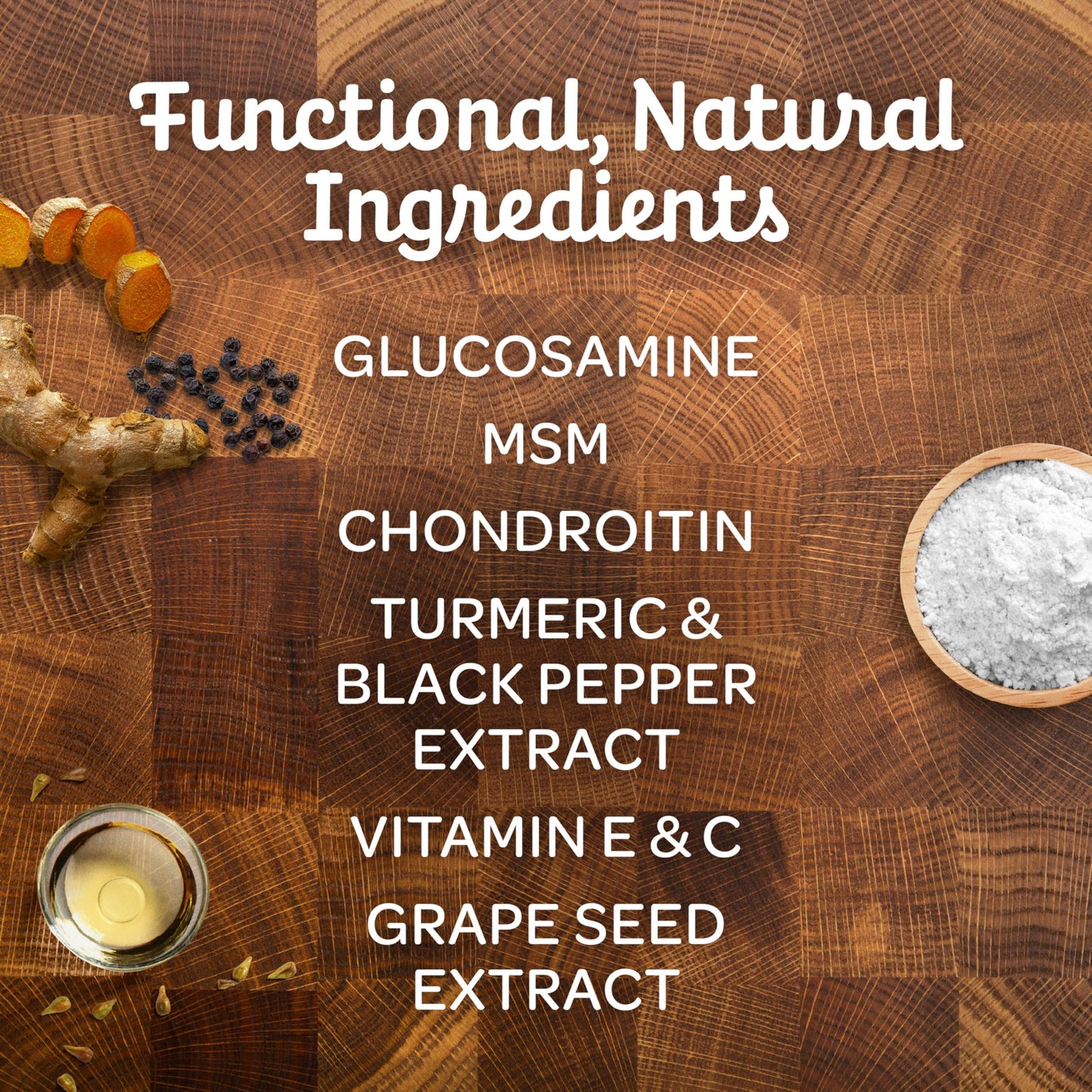 Wholesome Pride Hip & Joint Supplement for Dogs – 90 Soft Chews – Glucosamine, Chondroitin, MSM & Turmeric – Mobility Support & Arthritis Relief for Growing, Adult & Senior Dogs