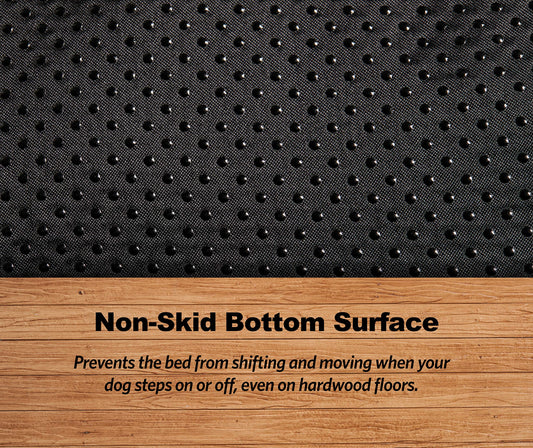 MidWest Homes for Pets Small QuietTime Deluxe Mocha Ombré Swirl Plush Pet Bed, Machine Washable, Non-Skid Bottom, Soft Crate Mat for 24-inch Crates